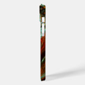 Abstracte kunst met tijdsverdeling Case-Mate iPhone case (Achterkant / Links)