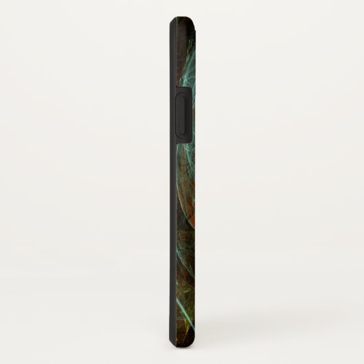 Abstracte kunst met tijdsverdeling Case-Mate iPhone case (Achterkant/rechts)