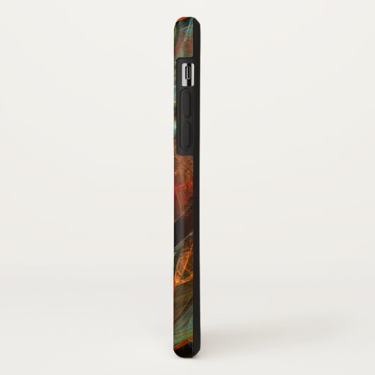 Abstracte kunst met tijdsverdeling Case-Mate iPhone case (Achterkant/links)