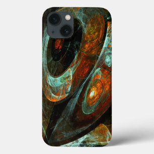 Abstracte kunst met tijdsverdeling Case-Mate iPhone case