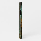 Abstracte kunst met tijdsverdeling iPhone hoesje (Rechterkant)