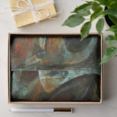 Abstracte kunst met tijdsverdeling tissuepapier (Geschenk)