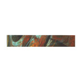 Abstracte kunst met tijdsverdeling uitnodigingen wikkel (Vlak)