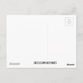 Abstracte kunst met verf kleurbaar briefkaart (Achterkant)