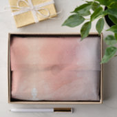 Abstracte kunst met zachte pastel tinten van roze tissuepapier (Geschenk)
