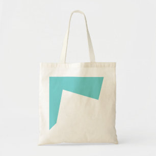 Abstracte Kunst Minimalisme Blauw Wit Tote Bag