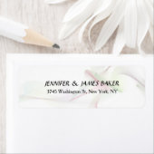 Abstracte Kunst Minimalistische Duidelijke Moderne Etiket (Insitu)