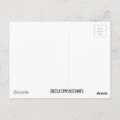 Abstracte kunst Mint Green Modern Art-verfsplash Briefkaart (Achterkant)