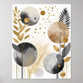 Abstracte kunst, modern minimalistisch poster (Voorkant)