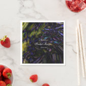 Abstracte Kunst Moderne Kleurspatten Verjaardagsfe Servetten (Insitu)