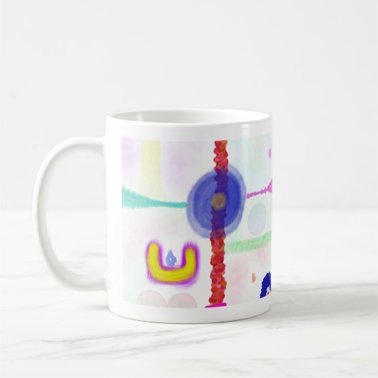 Abstracte Kunst Mok (Links)
