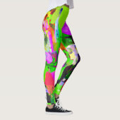 Abstracte kunst mooie Leggings (Rechts)