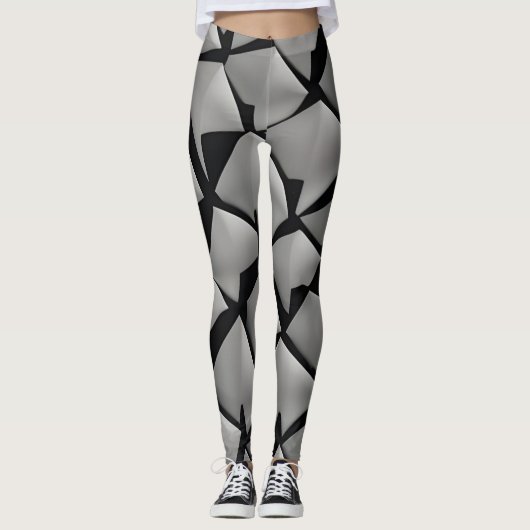 Abstracte kunst mooie Leggings (Voorkant)
