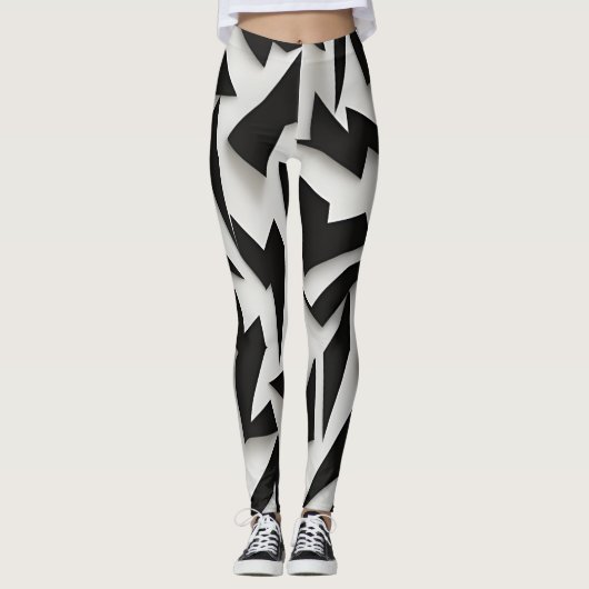 Abstracte kunst mooie Leggings (Voorkant)