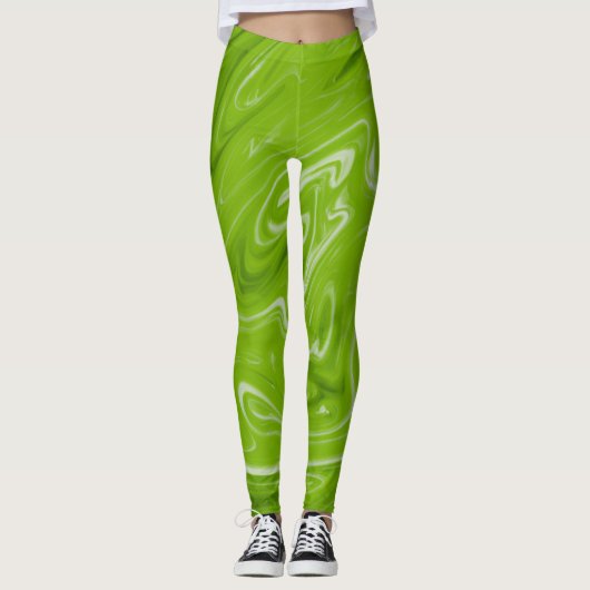 Abstracte kunst mooie Leggings (Voorkant)