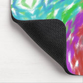 Abstracte kunst muismat (Hoek)