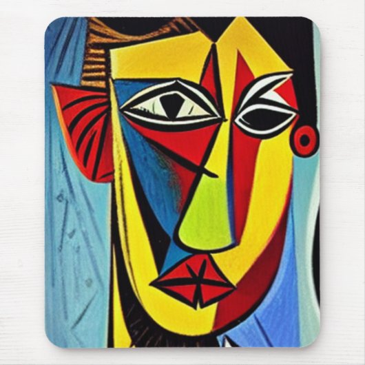 Abstracte Kunst Muismat (Voorkant)