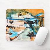 Abstracte kunst muismat (Met muis)