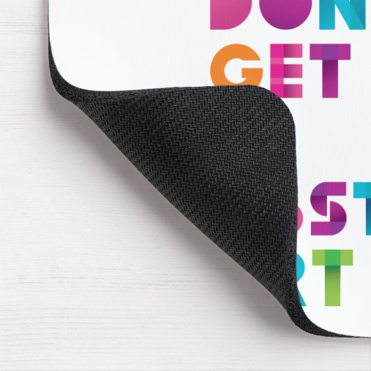 Abstracte kunst muismat (Hoek)