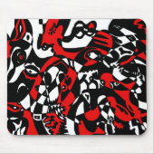 abstracte kunst muismat (Voorkant)