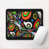 Abstracte kunst muismat (Met muis)