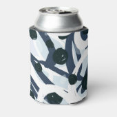 Abstracte kunst: naadloze schilderillustratie blikjeskoeler (Blikje Achterkant)