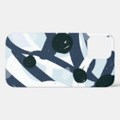 Abstracte kunst: naadloze schilderillustratie Case-Mate iPhone case (Achterkant (horizontaal))