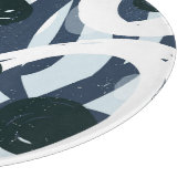 Abstracte kunst: naadloze schilderillustratie snijplank (Hoek)