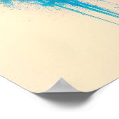 Abstracte kunst New York City Poster (Hoek)