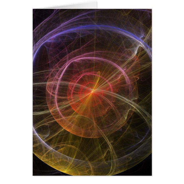 Abstracte Kunst Nieuwe Wereld (Voorkant)