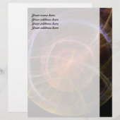 Abstracte Kunst Nieuwe Wereld Briefhoofd (Voorkant / Achterkant)