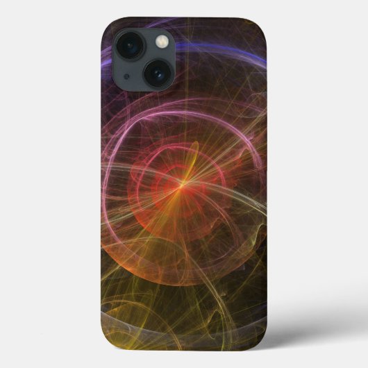 Abstracte kunst nieuwe wereld Case-Mate iPhone case (Achterkant)