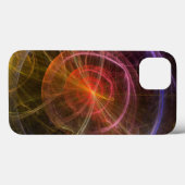 Abstracte kunst nieuwe wereld Case-Mate iPhone case (Achterkant (horizontaal))