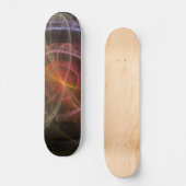 Abstracte Kunst Nieuwe Wereld Persoonlijk Skateboard (Voorkant)