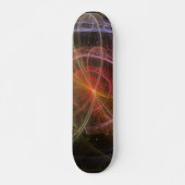 Abstracte Kunst Nieuwe Wereld Persoonlijk Skateboard (Voorkant)