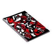 abstracte kunst notitieboek (Rechterzijde)