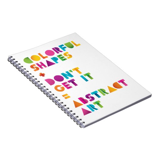 Abstracte kunst notitieboek (Rechterzijde)