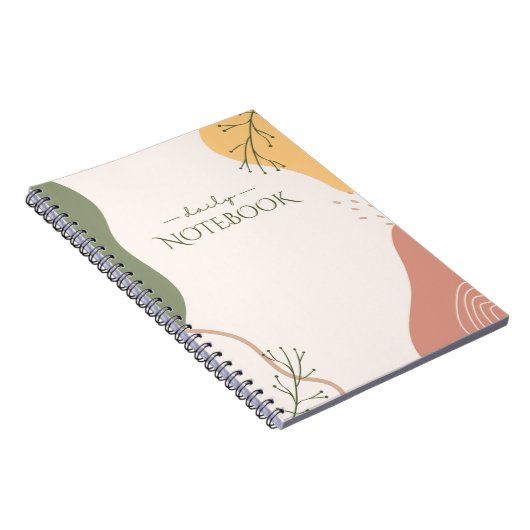 Abstracte kunst notitieboek (Rechterzijde)