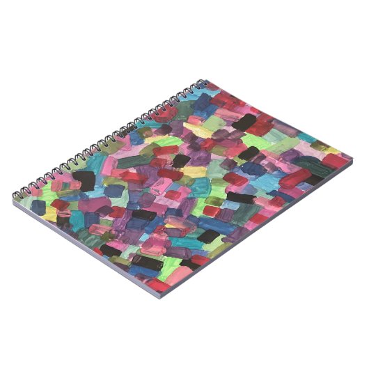 Abstracte kunst notitieboek (Linkerzijde)