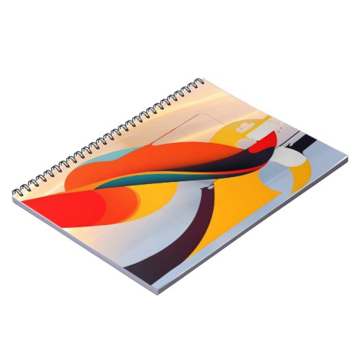 #abstracte kunst Notitieboek (Linkerzijde)