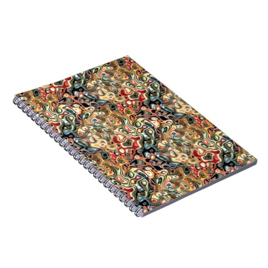 Abstracte Kunst Notitieboek (Rechterzijde)