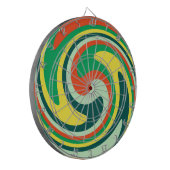 Abstracte kunst nr. 2 dartbord (Voorkant Links)