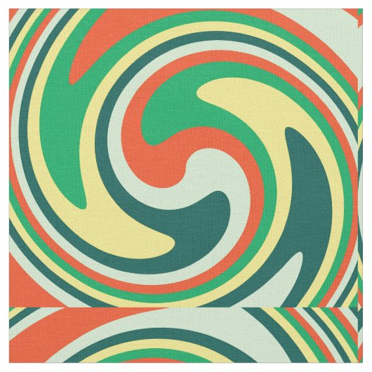 Abstracte kunst nr. 2 stof (Close Up)