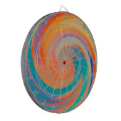 Abstracte kunst nr. 7 dartbord (Voorkant Links)