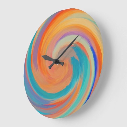 Abstracte kunst nr. 7 grote klok (Hoek)