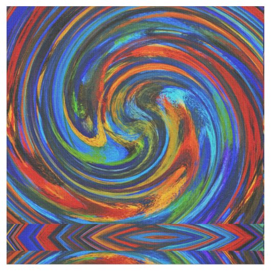 Abstracte kunst nr. 8 stof (Close Up)
