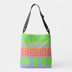 Abstracte Kunst om te Dragen Crossbody Tas