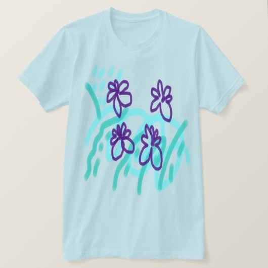 Abstracte kunst om te dragen t-shirt (Design voorkant)