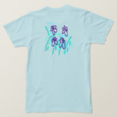 Abstracte kunst om te dragen t-shirt (Design achterkant)