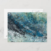 Abstracte Kunst - Ongewicht Briefkaart (Voorkant / Achterkant)